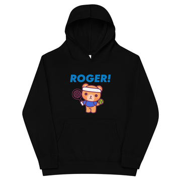 YOUTH ROGER HOODIE - BLACK / NAVY