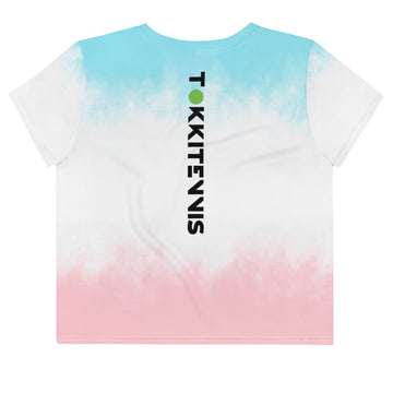 WOMEN'S ATHLETIC PERFORMANCE HENRI HOMBRE CROP TEE - TOKKITENNIS