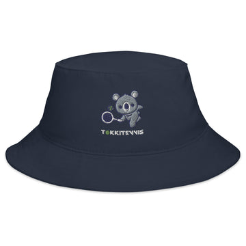 Ken Bucket Hat - Black & Navy - TOKKITENNIS