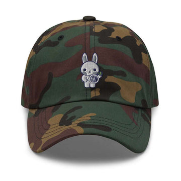 Emma Adult Dad Cap - Green Camo - TOKKITENNIS