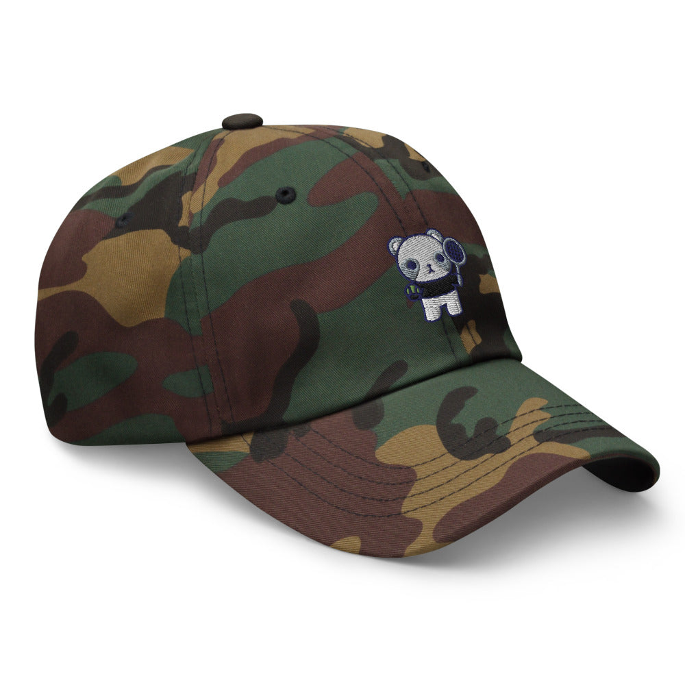 Henri Adult Dad Cap - Green Camo - TOKKITENNIS