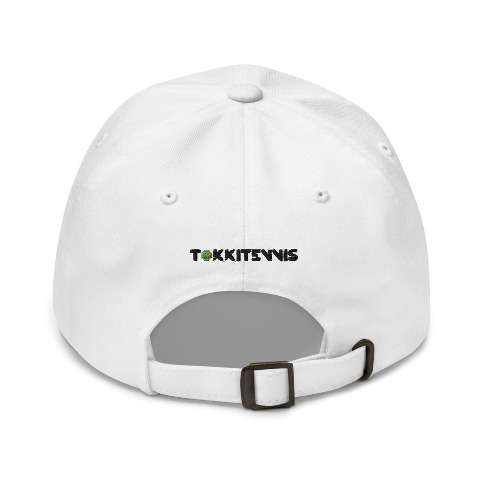 Stefan Adult Dad Cap - White - TOKKITENNIS