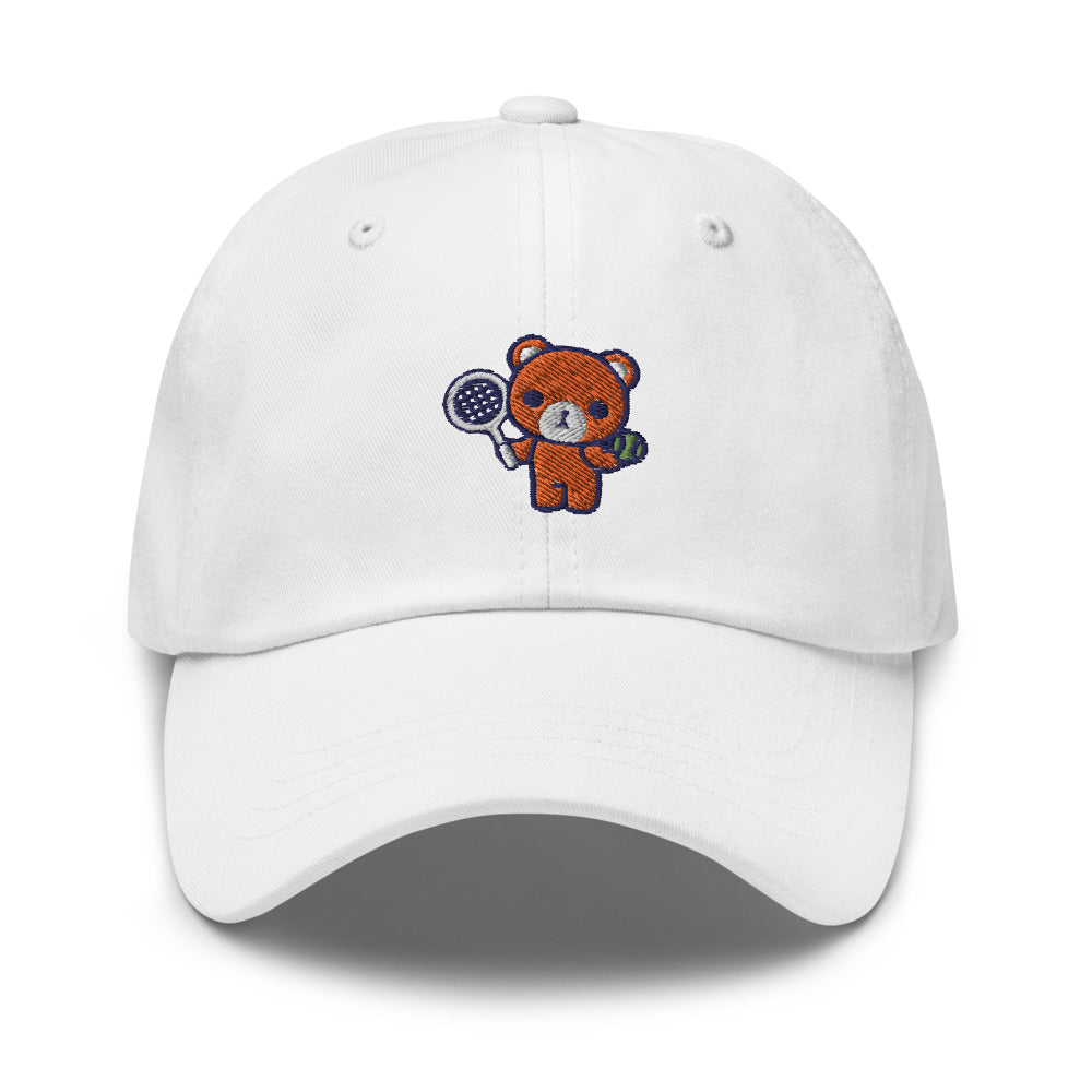 Stefan Adult Dad Cap - White - TOKKITENNIS
