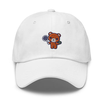 Stefan Adult Dad Cap - White - TOKKITENNIS