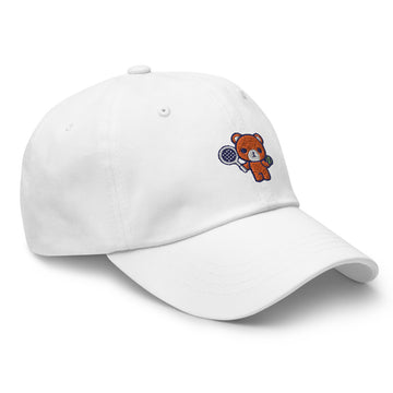 Stefan Adult Dad Cap - White - TOKKITENNIS