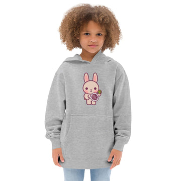 Youth Emma Hoodie - White / Grey - TOKKITENNIS