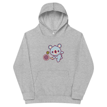 Youth Ken Hoodie - White / Grey - TOKKITENNIS