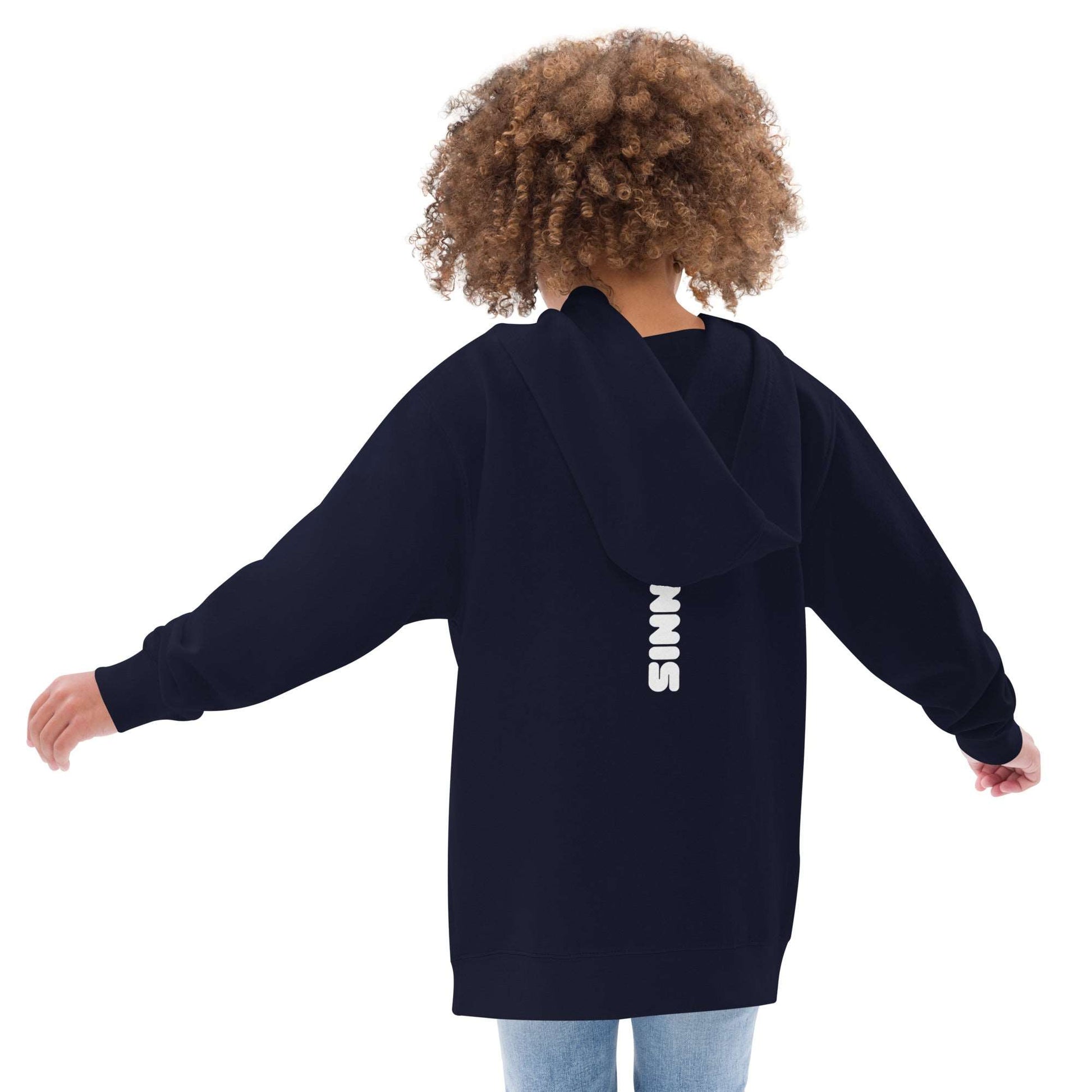 Youth Henri Hoodie - Black / Navy - TOKKITENNIS