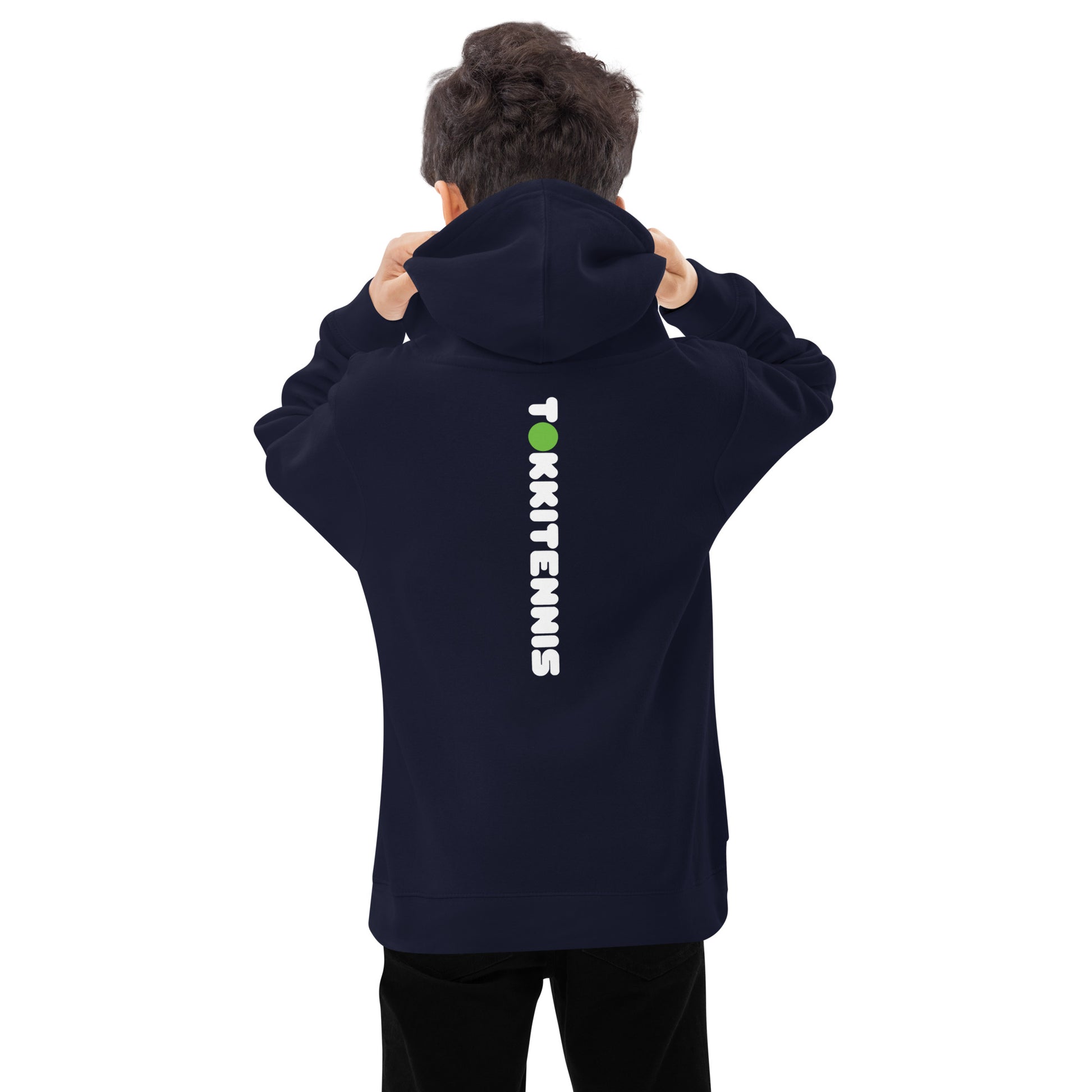 Youth Ken Hoodie - Black / Navy - TOKKITENNIS