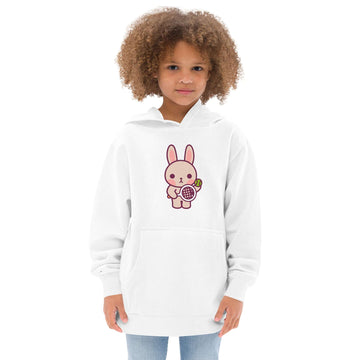 Youth Emma Hoodie - White / Grey - TOKKITENNIS