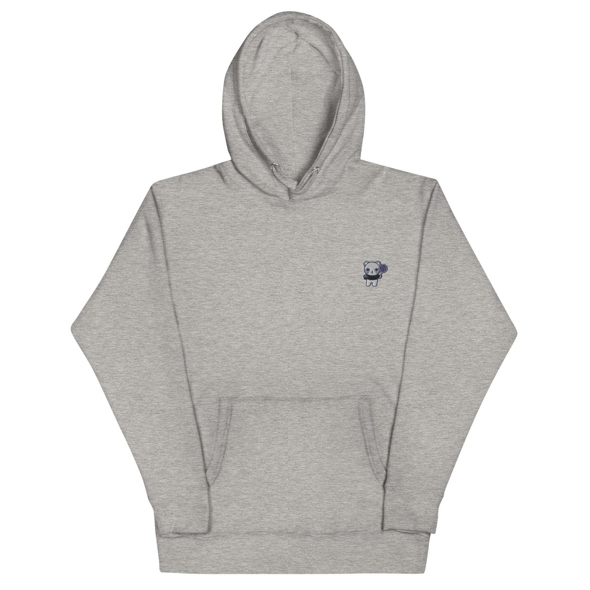 ADULT UNISEX HENRI HOODIE - EMBROIDERED LOGO - AVAILABLE IN 10 COLORS - TOKKITENNIS