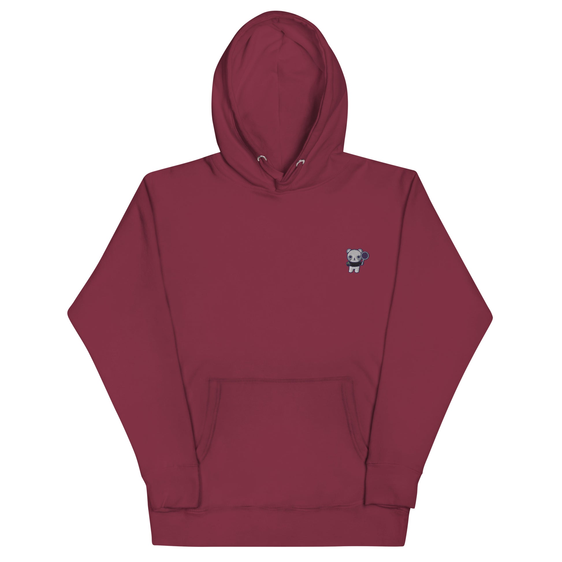 ADULT UNISEX HENRI HOODIE - EMBROIDERED LOGO - AVAILABLE IN 10 COLORS - TOKKITENNIS