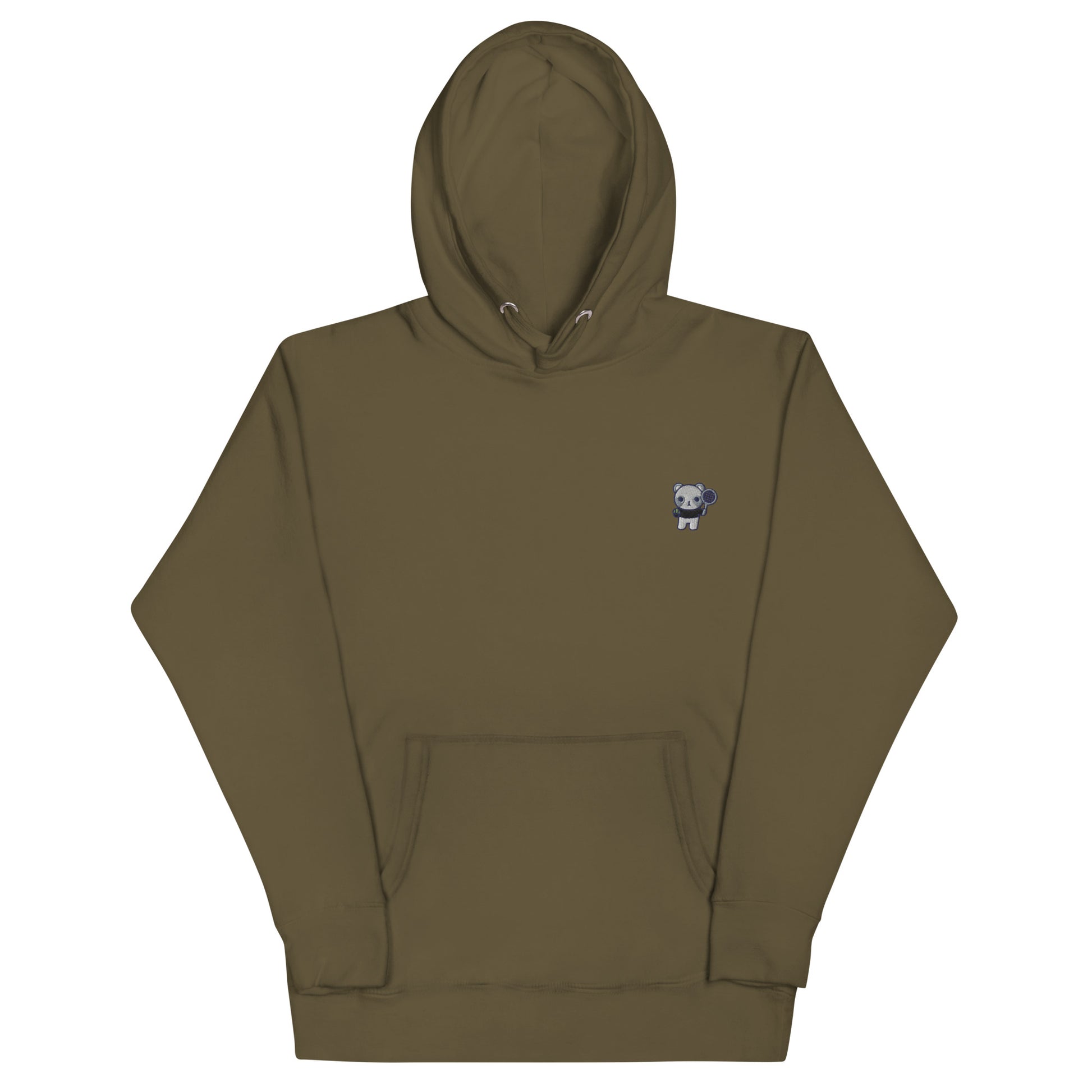 ADULT UNISEX HENRI HOODIE - EMBROIDERED LOGO - AVAILABLE IN 10 COLORS - TOKKITENNIS