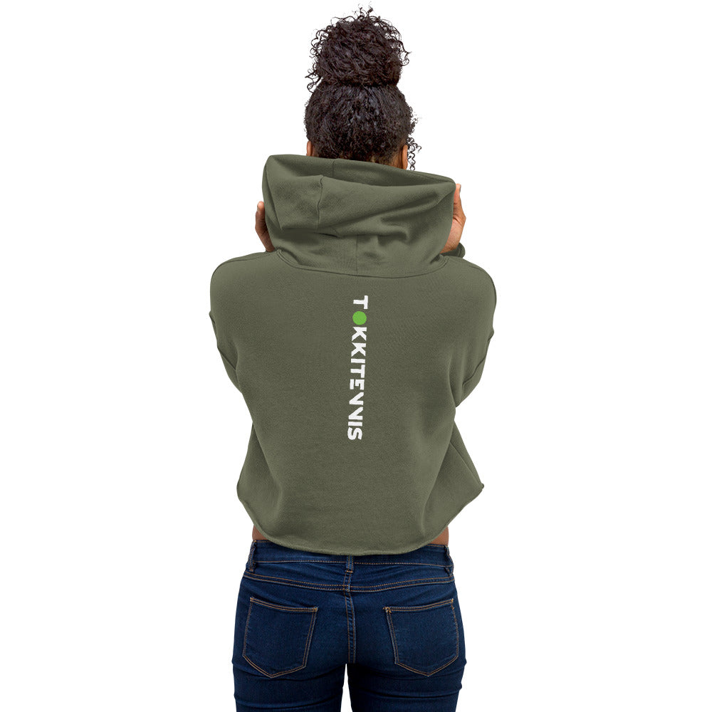Women's Ken "Mini-me" Crop Hoodie - Available in 3 Colors - TOKKITENNIS