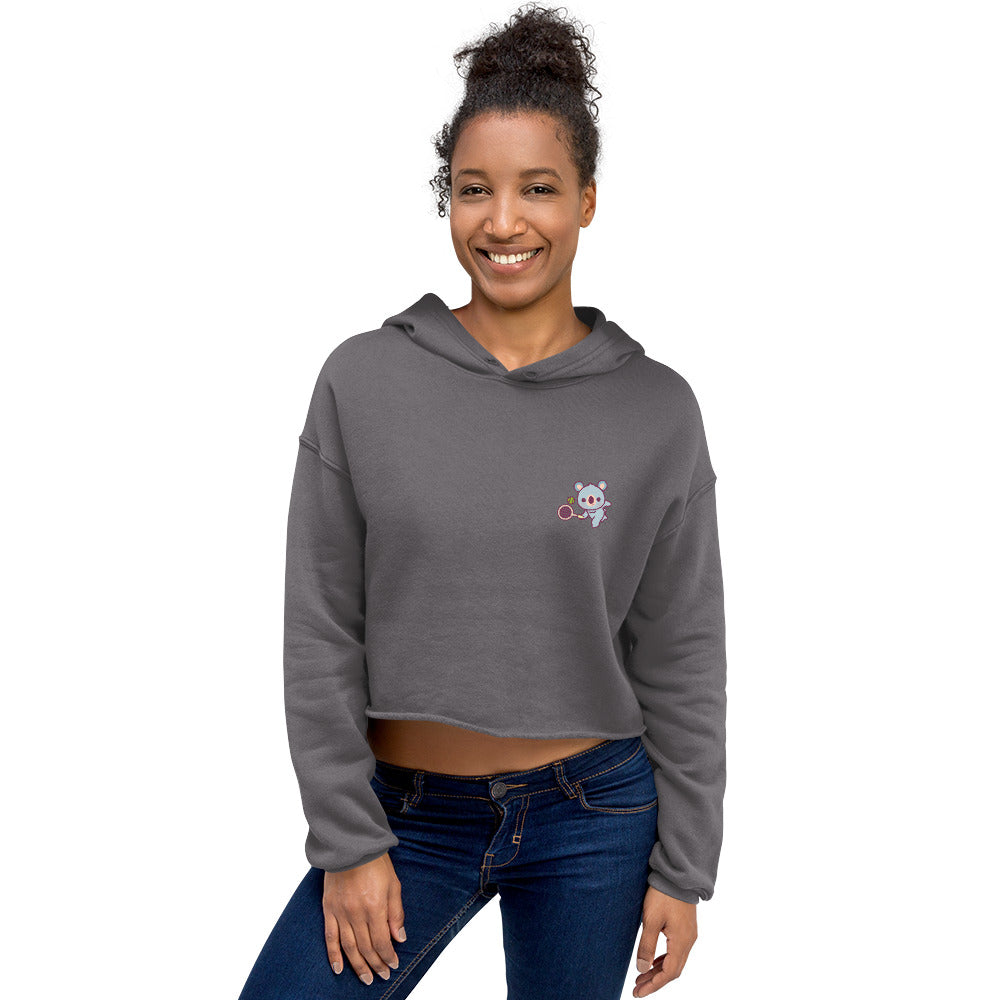 Women's Ken "Mini-me" Crop Hoodie - Available in 3 Colors - TOKKITENNIS