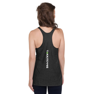 Women's Henri Racerback Tank - Black / Navy / Indigo - TOKKITENNIS