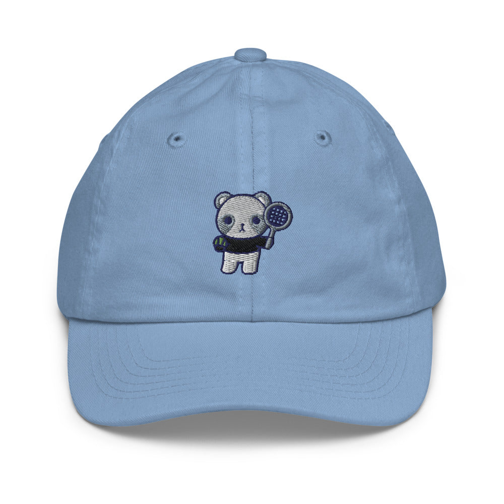 Youth Henri Baseball Cap - Available in Blue, Pink, White - TOKKITENNIS