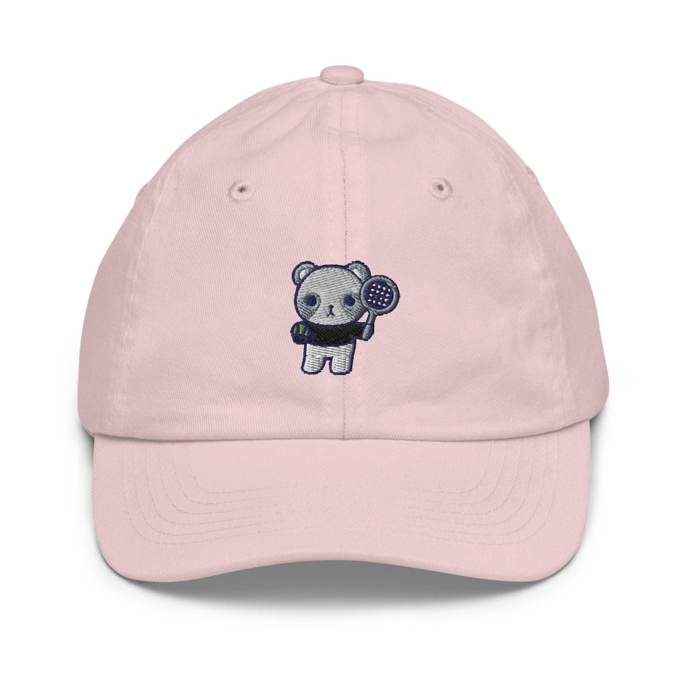 Youth Henri Baseball Cap - Available in Blue, Pink, White - TOKKITENNIS