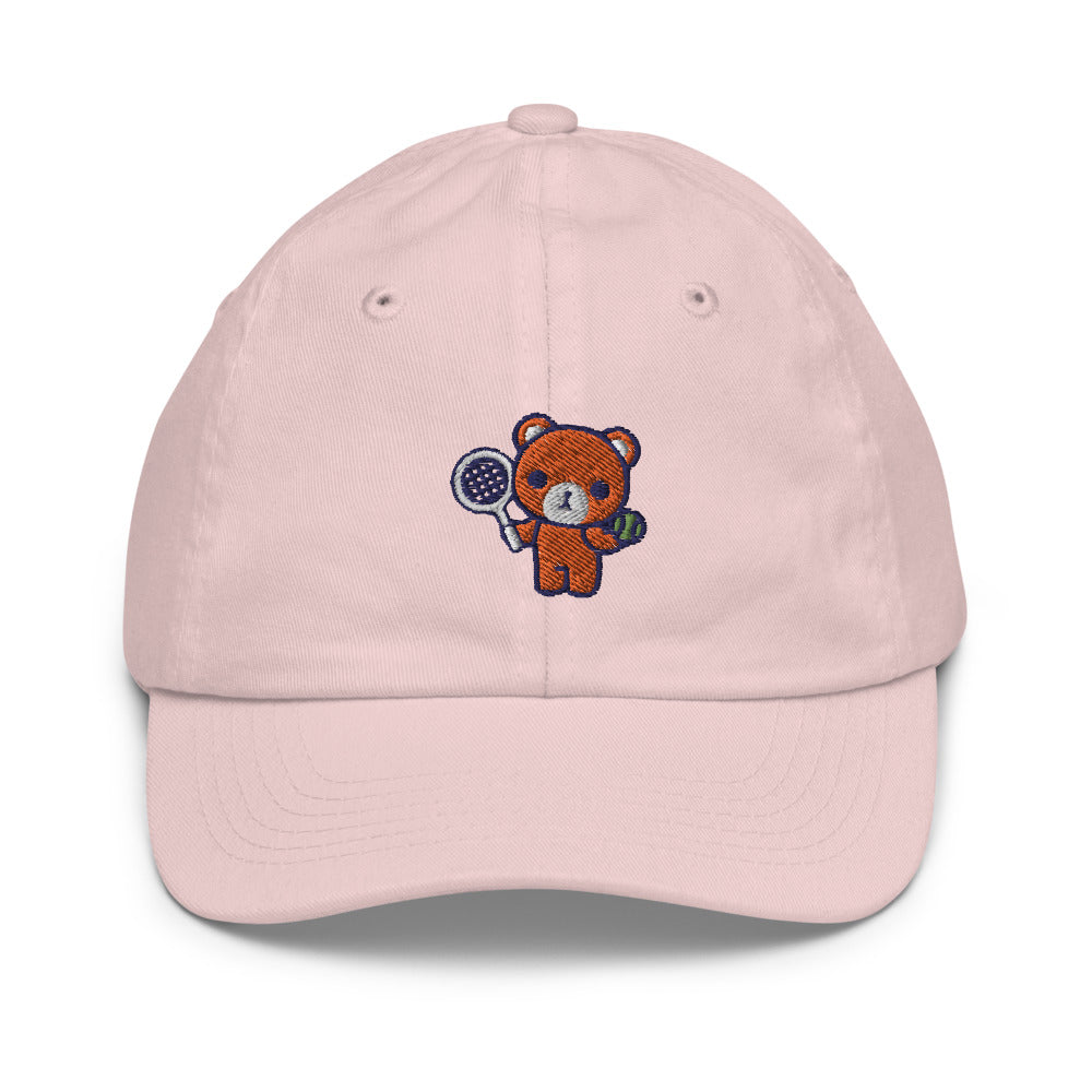 Youth Stefan Baseball Cap - Available in Blue, Pink, White - TOKKITENNIS