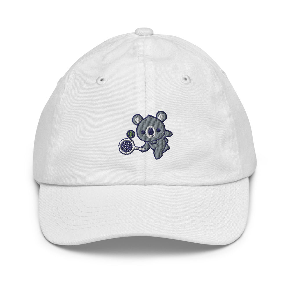 Youth Ken Baseball Cap - Available in Blue, Pink, White - TOKKITENNIS