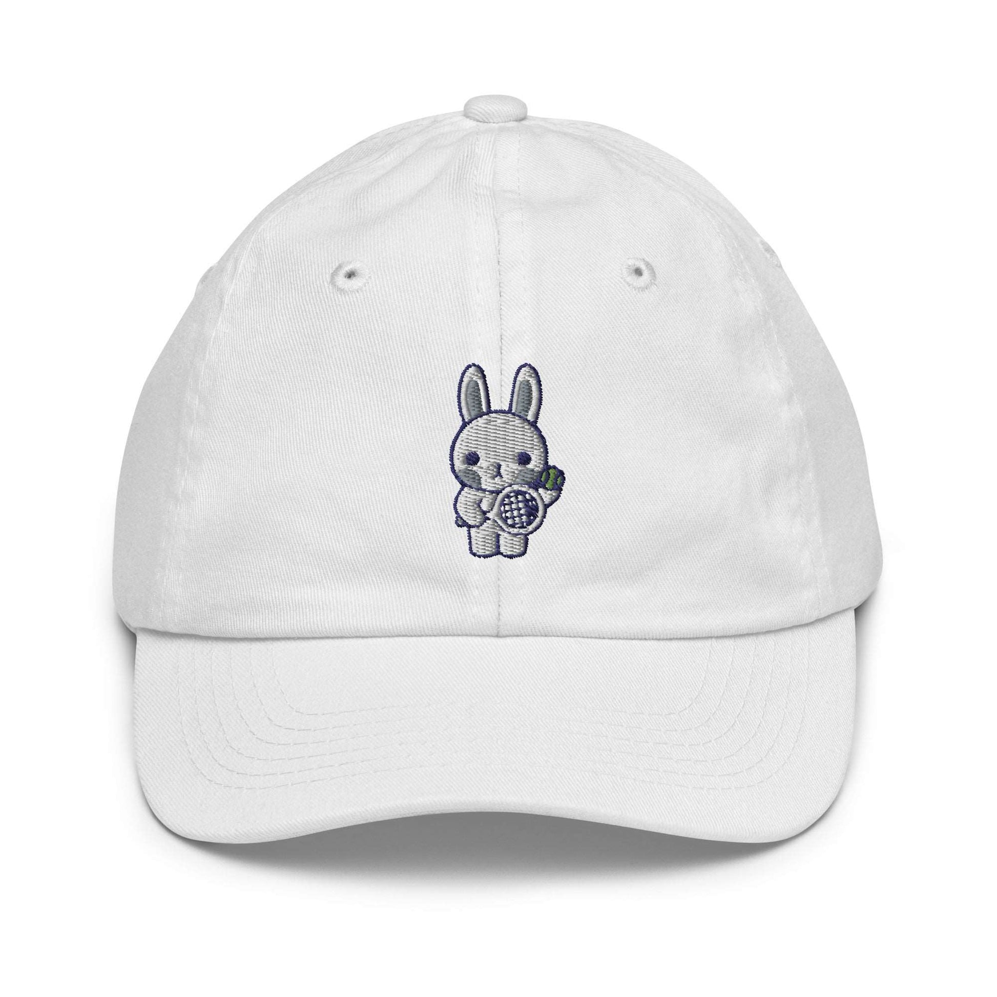 Youth Emma Baseball Cap - Available in Blue, White, Pink - TOKKITENNIS