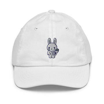 Youth Emma Baseball Cap - Available in Blue, White, Pink - TOKKITENNIS