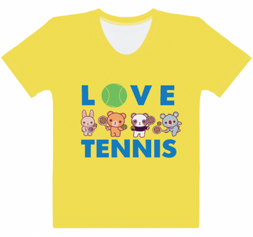 Love Tennis Dry Fit in Yellow - Unisex