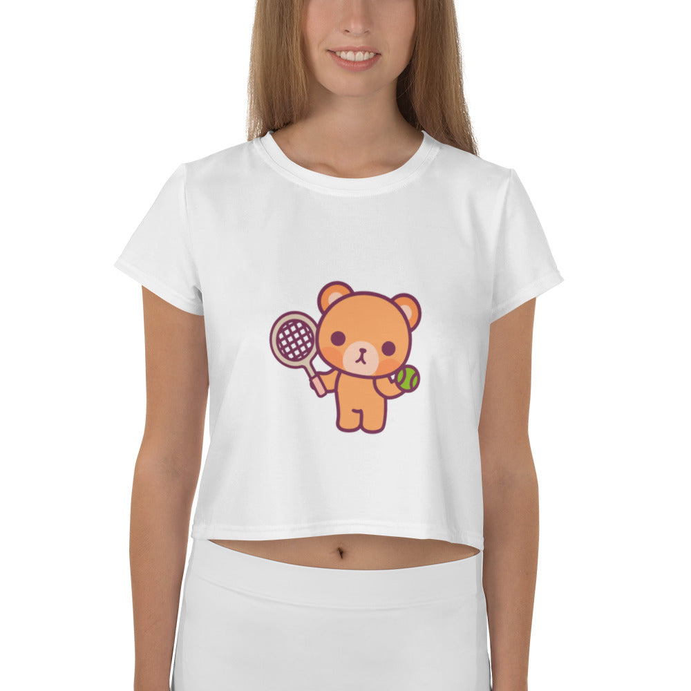 Women's Stefan "Biggie" Athletic Crop Tee - TOKKITENNIS