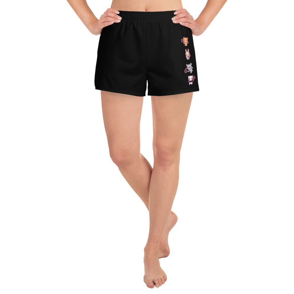 Tokkitennis chums Women’s Athletic Shorts - TOKKITENNIS