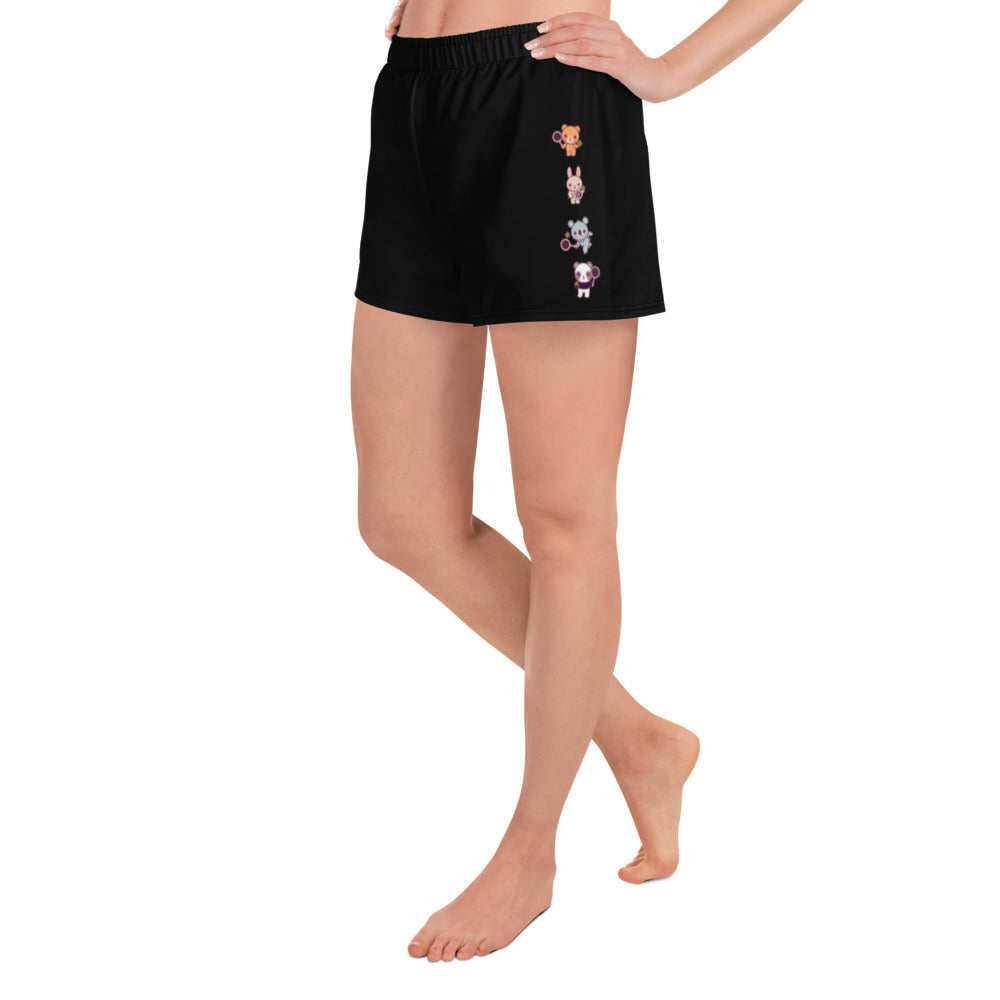 Tokkitennis chums Women’s Athletic Shorts - TOKKITENNIS