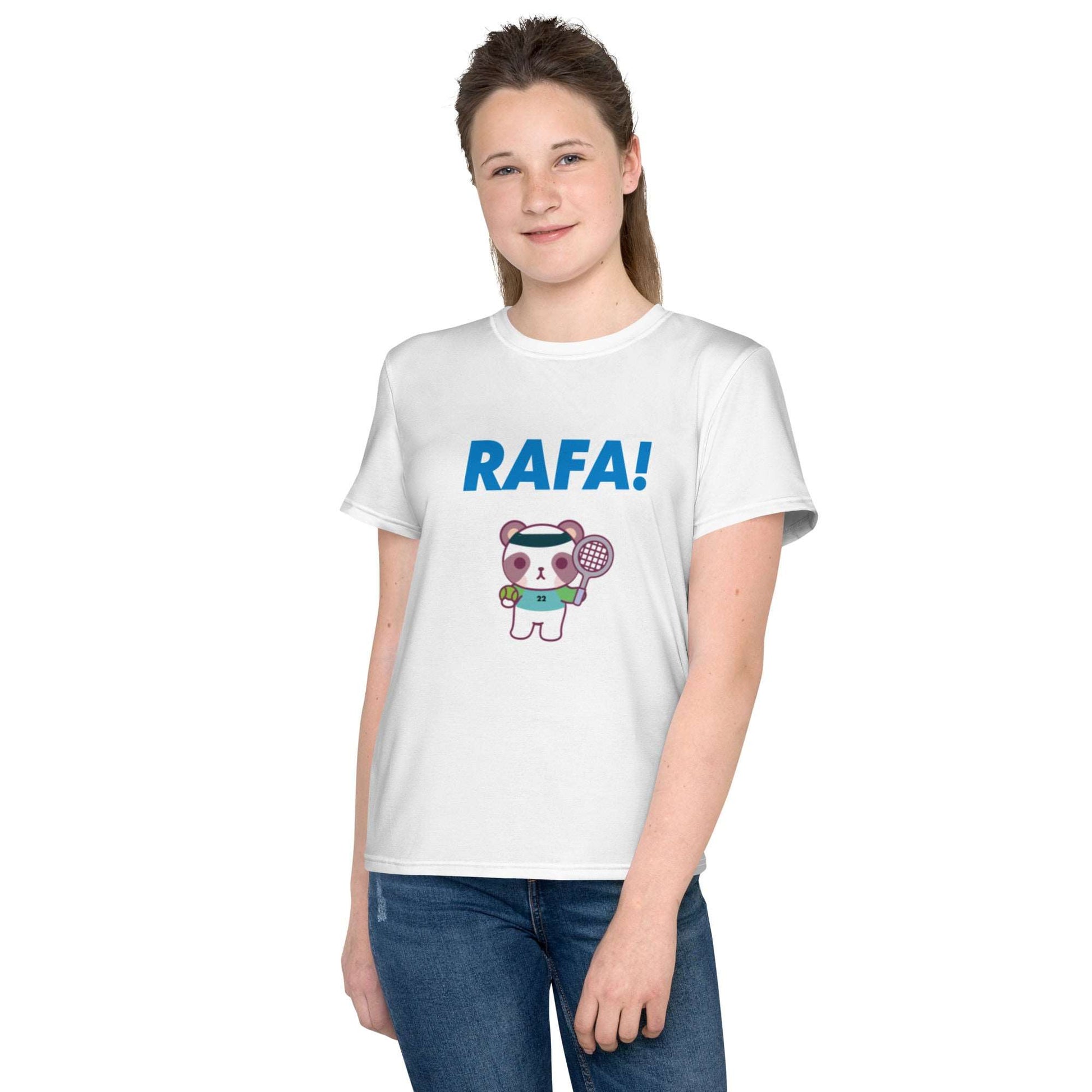 Youth Athletic Performance Rafa 22 T-Shirt (Sizes 8-20) - TOKKITENNIS