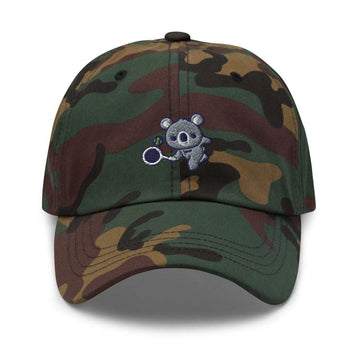 Ken Adult Dad Cap - Green Camo