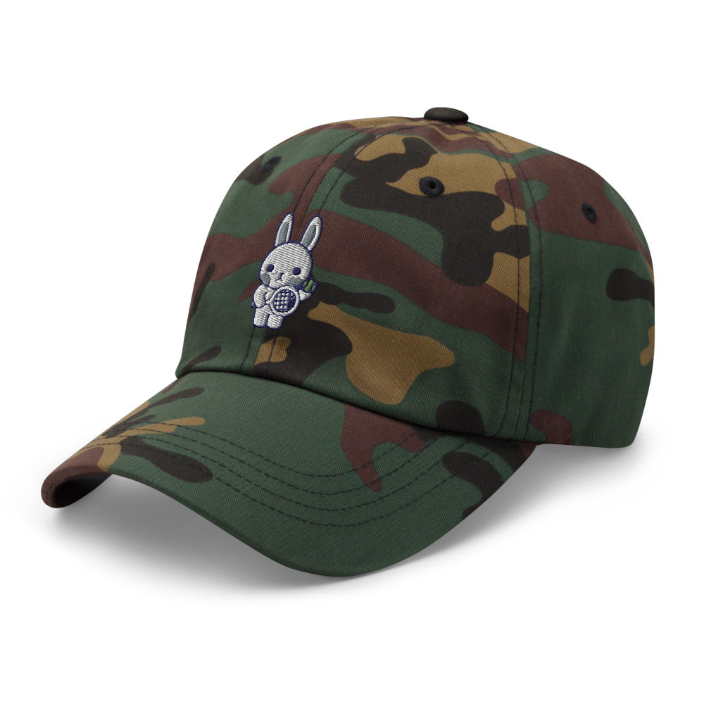 Emma Adult Dad Cap - Green Camo - TOKKITENNIS