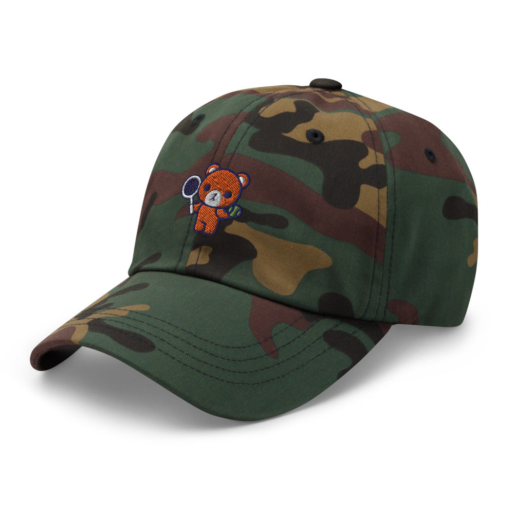 Stefan Adult Dad Cap - Green Camo - TOKKITENNIS