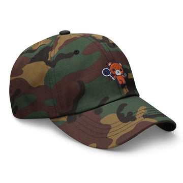 Stefan Adult Dad Cap - Green Camo