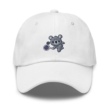 Ken Adult Dad Cap - White