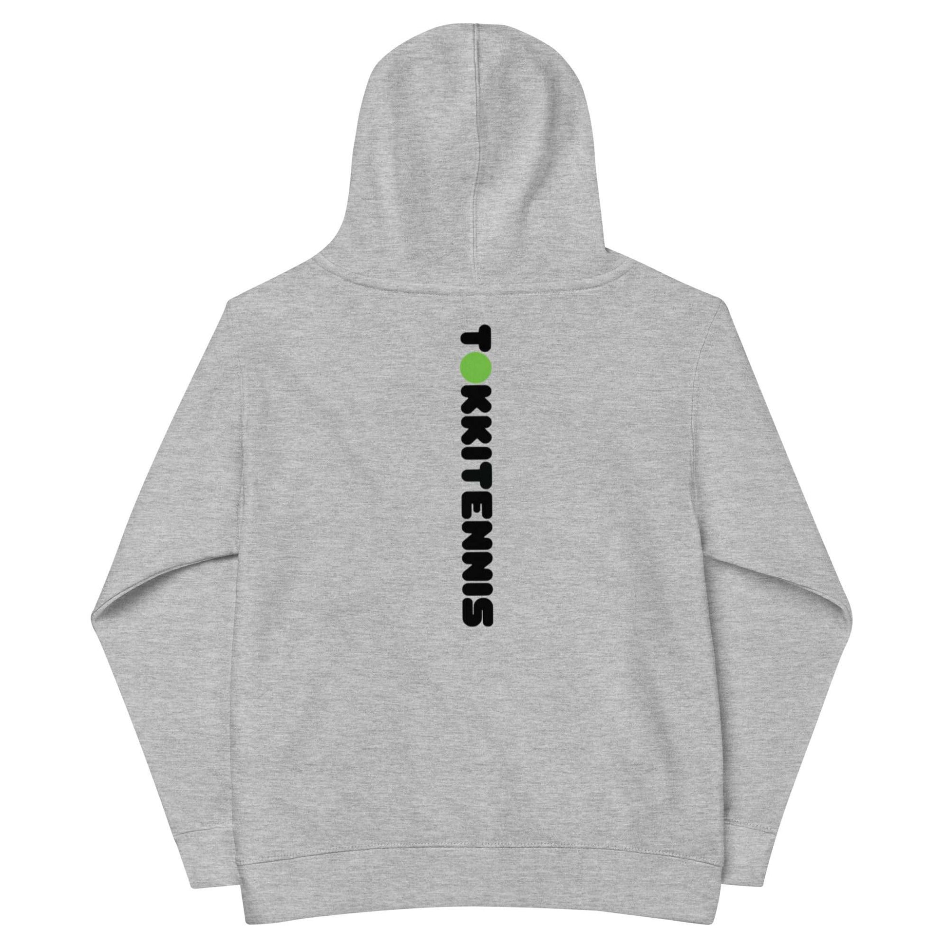 Youth Stefan Hoodie - White / Grey - TOKKITENNIS