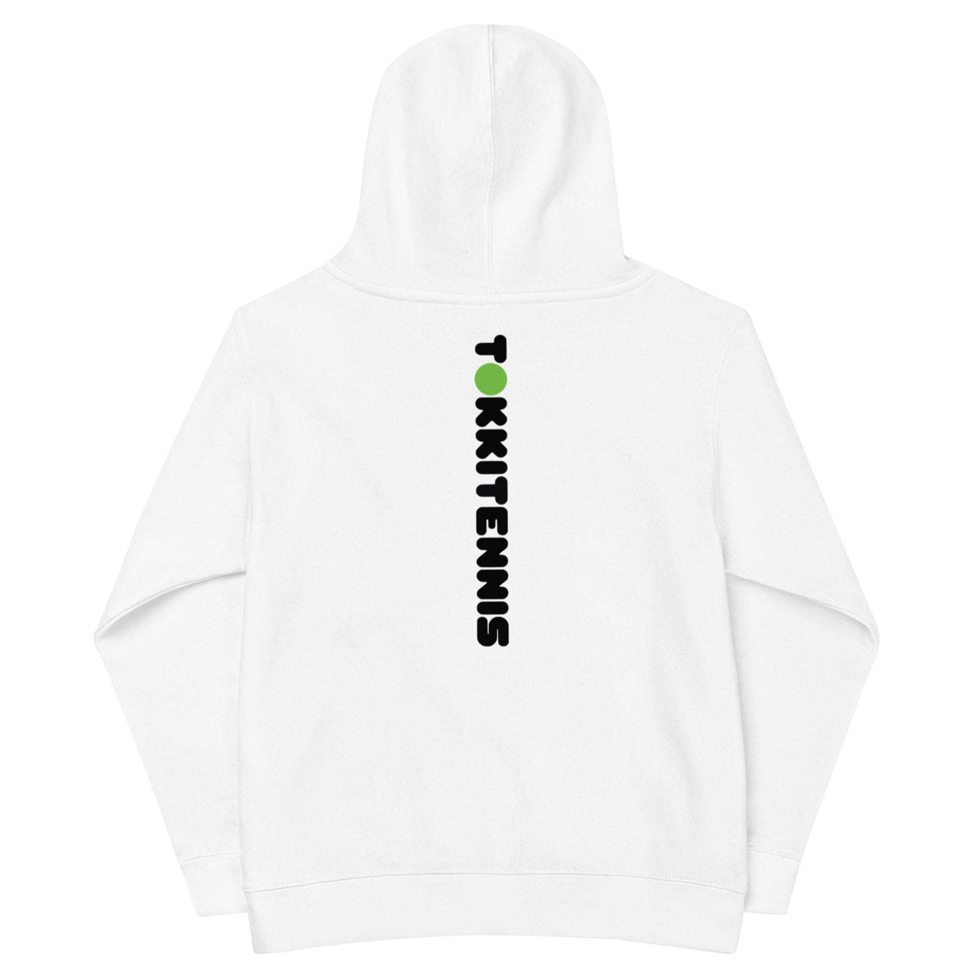 Youth Stefan Hoodie - White / Grey - TOKKITENNIS