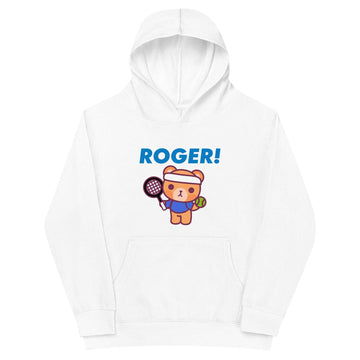 YOUTH ROGER HOODIE - WHITE