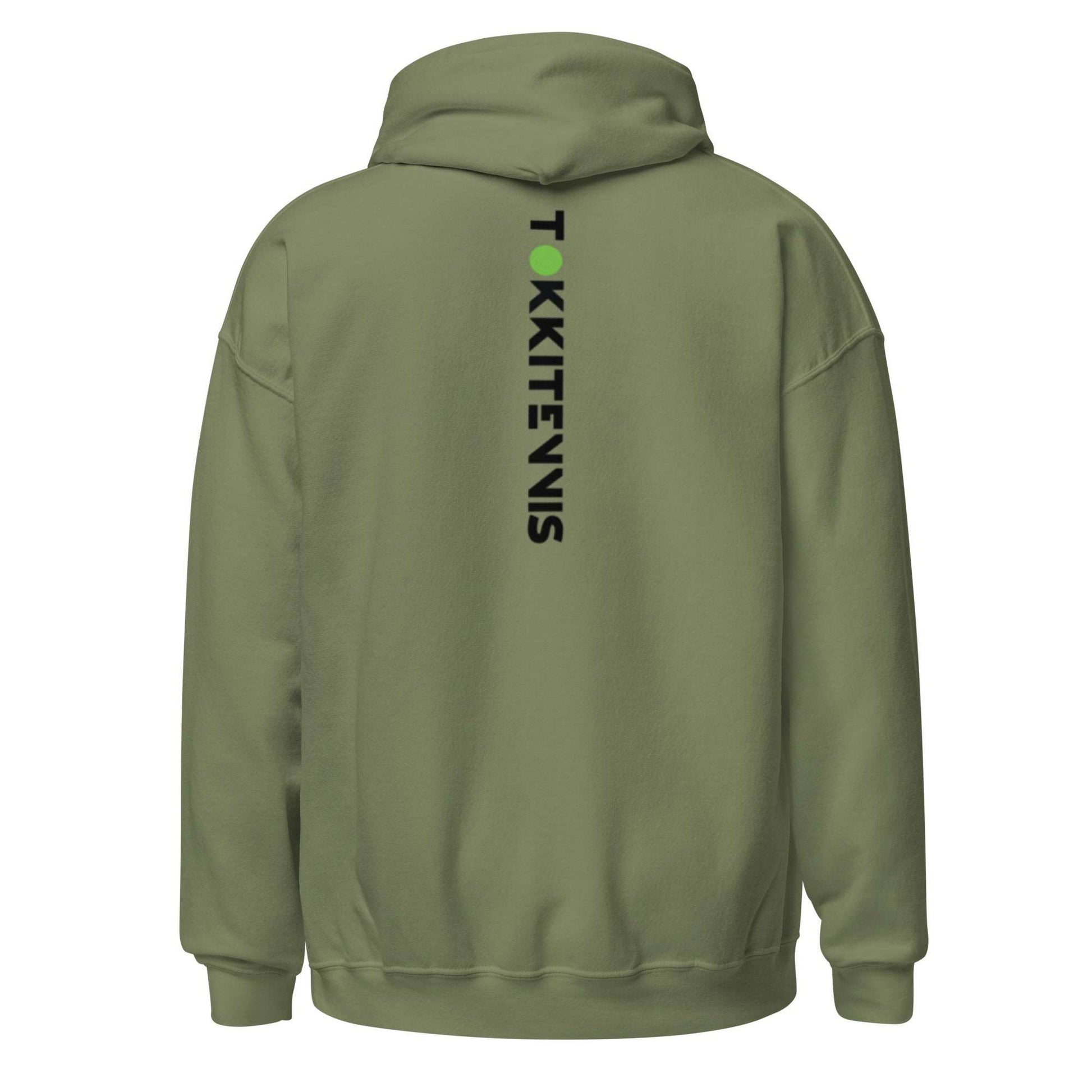 Adult Unisex Stefan Hoodie - Military Green - TOKKITENNIS