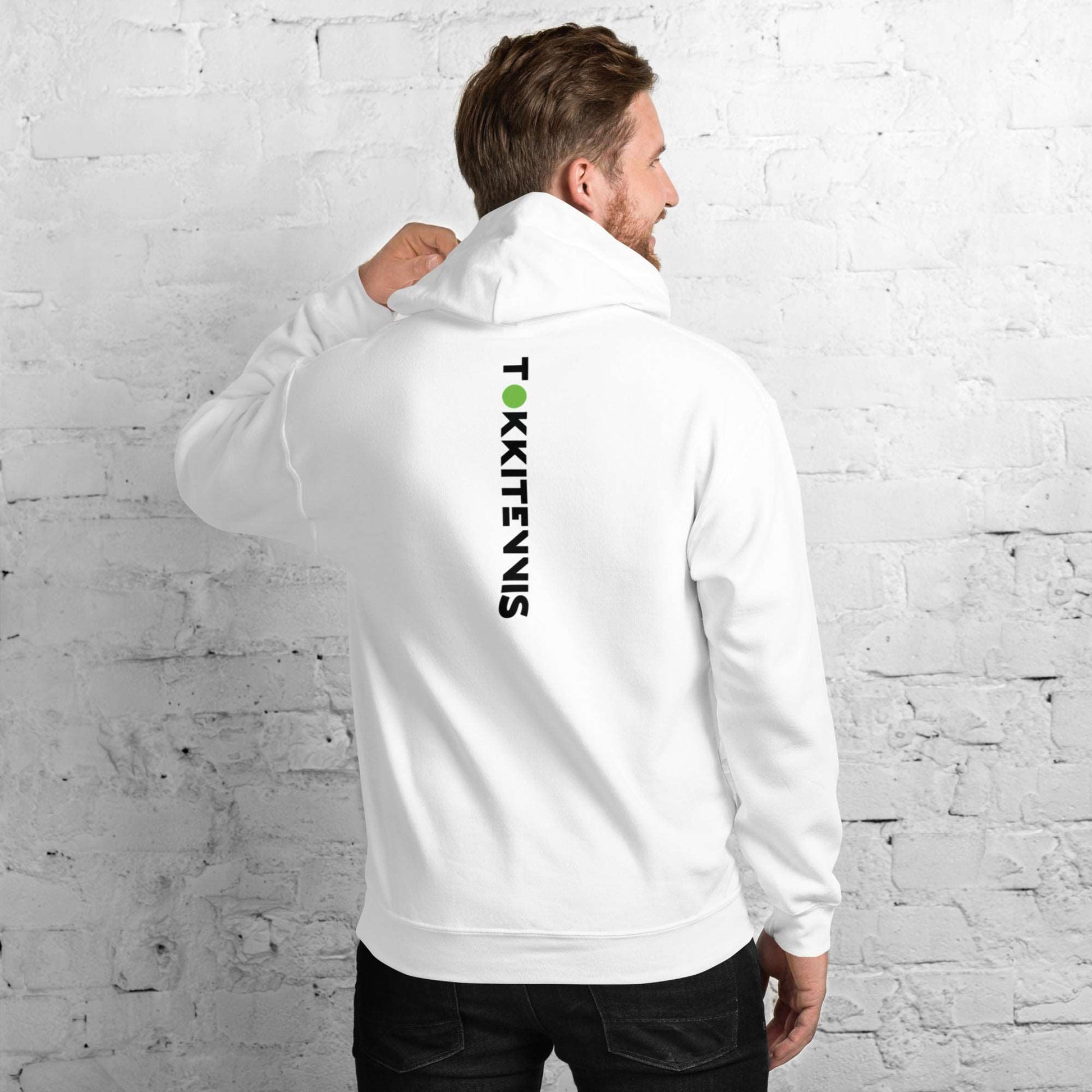 Adult Unisex Ken Hoodie - White - TOKKITENNIS