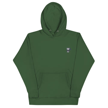 ADULT UNISEX HENRI HOODIE - EMBROIDERED LOGO - AVAILABLE IN 10 COLORS