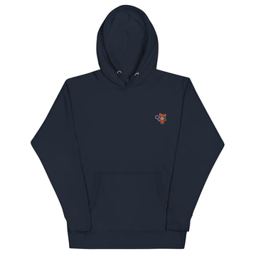 ADULT UNISEX STEFAN HOODIE - EMBROIDERED LOGO - AVAILABLE IN 10 COLORS