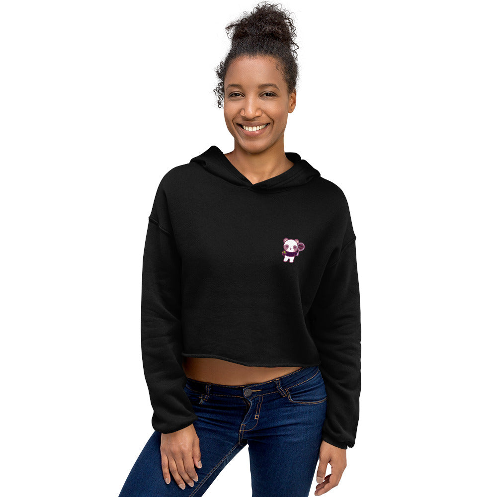 Women's Henri "Mini-me" Crop Hoodie - Available in 3 Colors - TOKKITENNIS