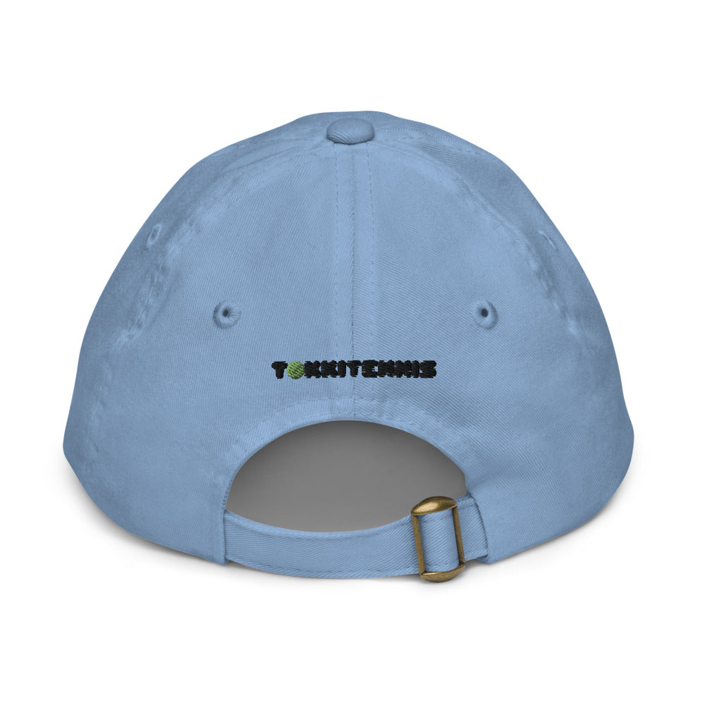 Youth Stefan Baseball Cap - Available in Blue, Pink, White - TOKKITENNIS