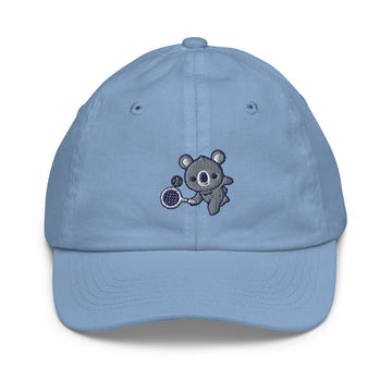 Youth Ken Baseball Cap - Available in Blue, Pink, White