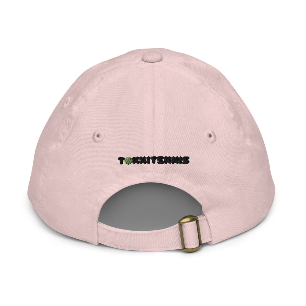 Youth Stefan Baseball Cap - Available in Blue, Pink, White - TOKKITENNIS