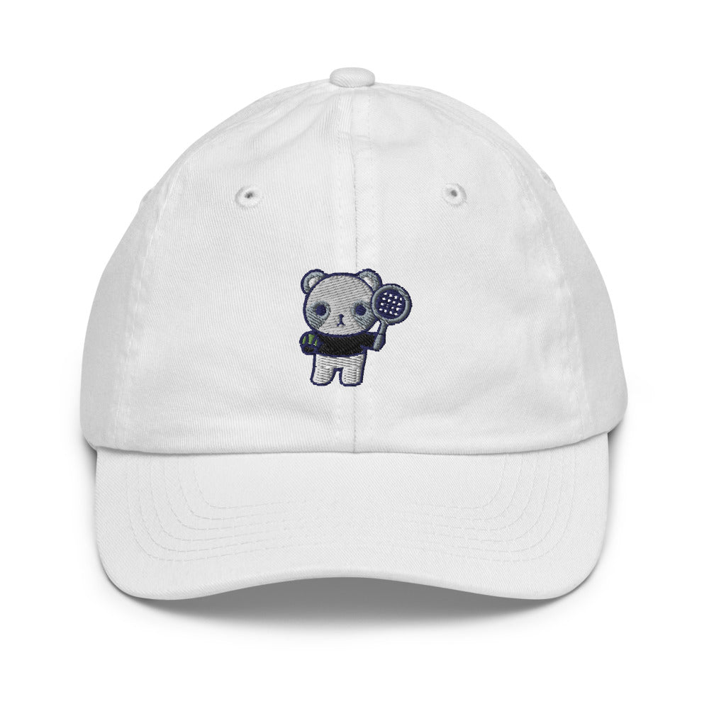 Youth Henri Baseball Cap - Available in Blue, Pink, White - TOKKITENNIS