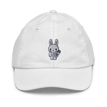 Youth Emma Baseball Cap - Available in Blue, White, Pink